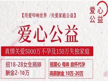 佛冈捐卵助孕生子 爱心志愿者招募